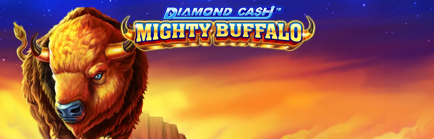 Diamond Cash Mighty Buffalo - Wild west themed slot with big wins